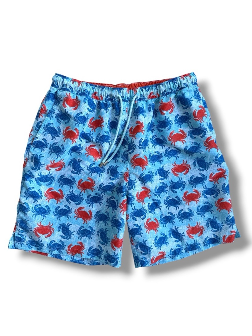 Peter Millar Seaside Collection Blue Crab
Print Swim Trunks Size Large - Picture 3 of 10